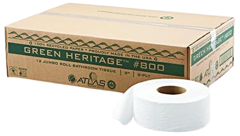 Green Heritage 800 2 Ply Jumbo Bathroom Tissue